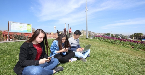 SEKAPARK'TA ÜCRETSİZ İNTERNET HİZMETİ