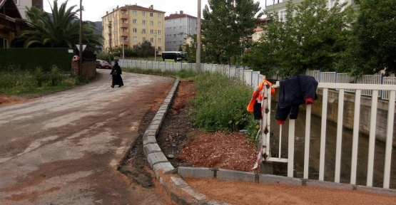 Köprü tamamlandı  çevresi güzelleştirildi