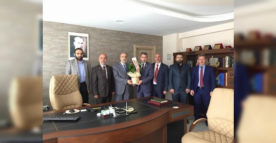 Saadet Partisi KTO ve Müftülüğü ziyaret etti.