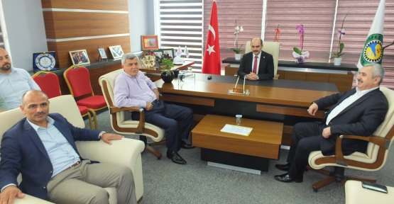 Karaosmanoğlu ve Baran  KTO’yu Ziyaret Etti