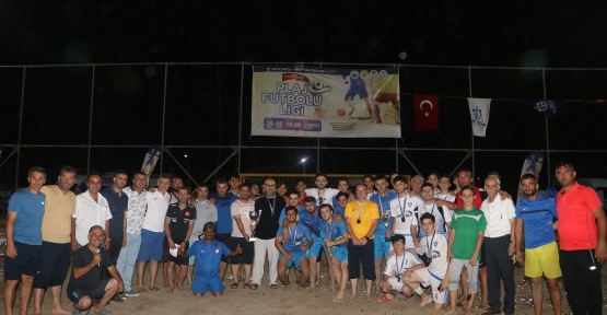 Plaj Futbolu’nda Şampiyon Yuvacıkspor
