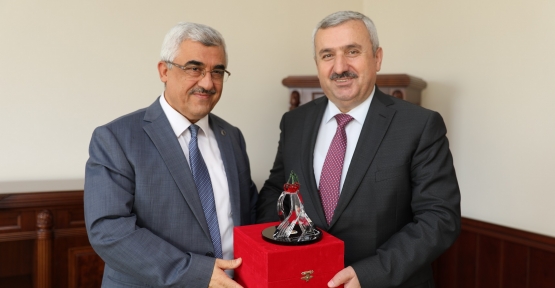 Başkan Baran’dan Aksak’a Ziyaret