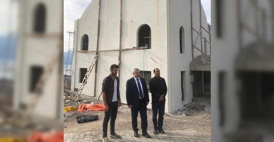 Başkan Baran Amasyalılar Camii Projesi İnceledi
