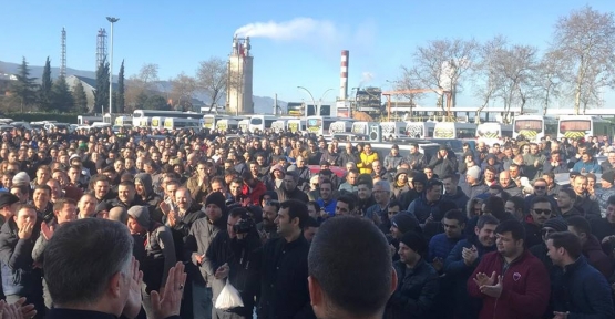 TÜPRAŞ EYLEM YAPTI.. !