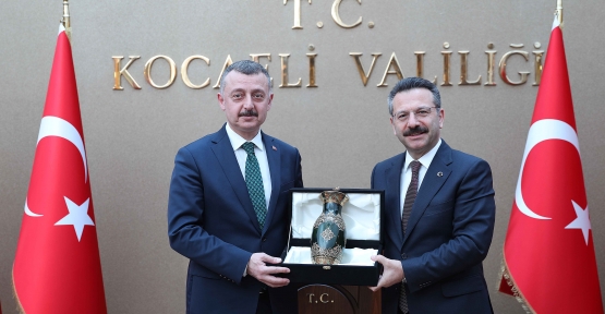 Başkan Büyükakın, Vali Aksoy’u Ziyaret Etti