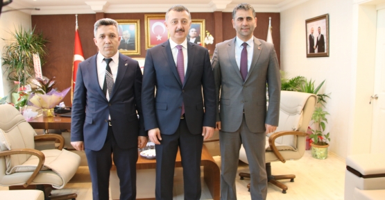 Başkan Büyükakın’dan Başkan Adnan Turan’a Hayırlı Olsun Ziyareti