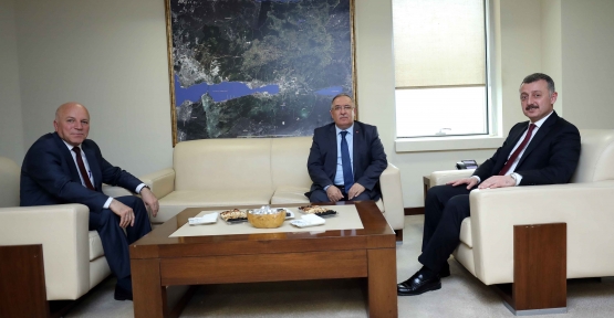 Nayir, Memiş ve Sekmen’den Başkan Büyükakın’a Ziyaret