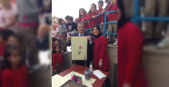 KO-MEK, Minik Öğrencilere Ebru Sanatını Tanıttı