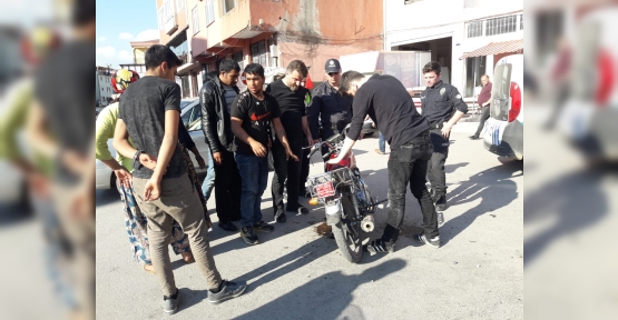 Motoru Bağlanırken  Deposunu Boşalttı.