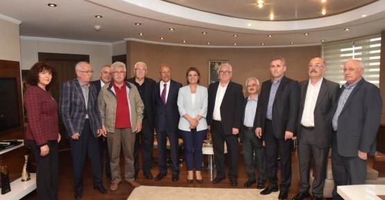 Sirmen’den Başkan Hürriyet’e Hayırlı Olsun Ziyareti