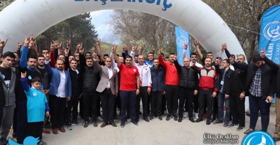 ÜLKÜ OCAKLARI, EYMİR GÖLÜ’NDE ’GENÇLİK KOŞUSU’ GERÇEKLEŞTİRDİ