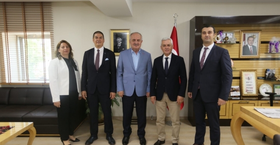 Başkan Aygün'e Ziyaretler Sürüyor