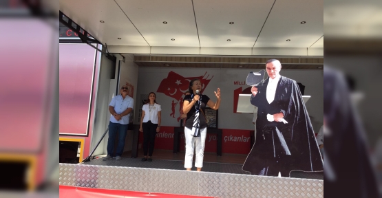 CUMHURİYET TIR’I KÖRFEZ’DE