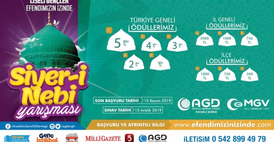 Liseli Gençler Efendimizin İzinde!