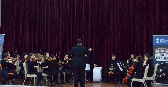    Konservatuvar Oda Orkestrası Konsere Hazırlanıyor
