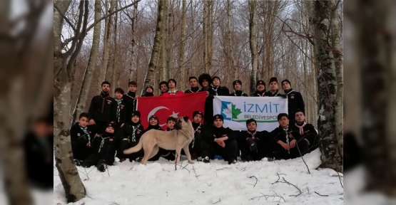 İzmit Belediyesporlu İzciler Kış Kampına Hazırlandı