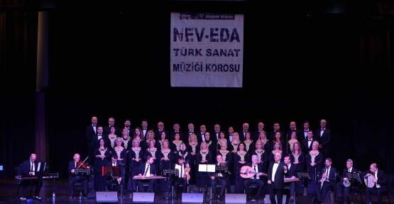 Nev-Eda Türk Sanat Müziği Korosu’ndan Büyüleyici Performans