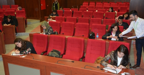 İzmit Belediyesi Kütüphaneci Alımı Sınavı Yapıldı