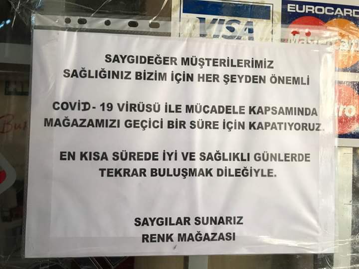 Renk Mağazası da Kapattı 