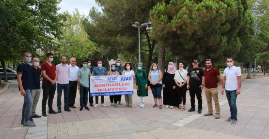 Afad Gönüllüleri Deprem  İçin Toplandı