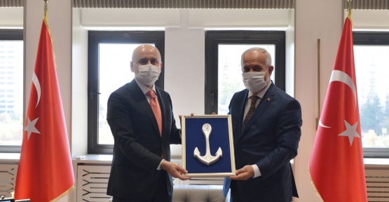 Bakan Karaismailoğlu ile Liman  Bağlantı Yolu Değerlendirmesi