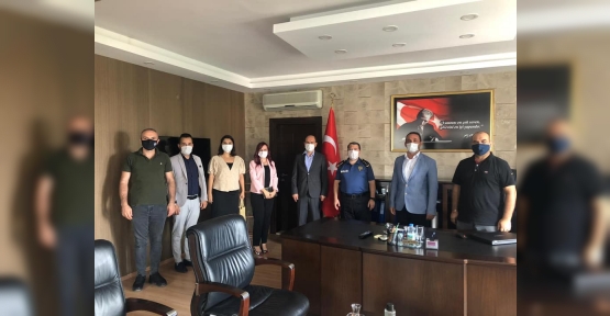 KTO Yönetiminden AK Parti, MHP Ve İlçe Emniyet Müdürüne Ziyaret