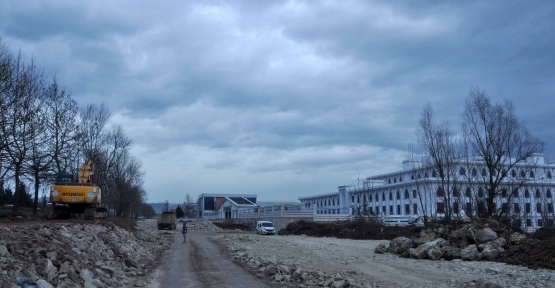 Yeni Emniyet Binasına Otopark ve Çevre Yolu