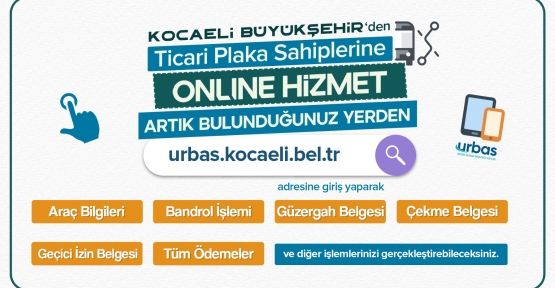 Ticari Plaka Sahiplerine URBAS ile Hızlı Çözüm