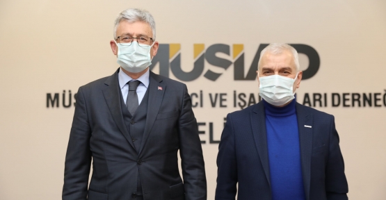 AK Parti Kocaeli İl Başkanı Mehmet Ellibeş, Müsiad’ı Ziyaret Etti