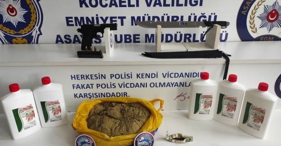 DURDURULAN ARAÇTAN 2 KİLO UYUŞTURUCU ÇIKTI