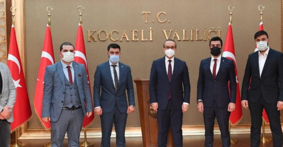Kocaeli Alperenleri'nden Vali Yavuz'a Ziyaret