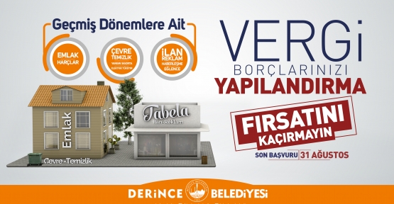 Vergi Yapılandırmasında Son Gün 31 Ağustos