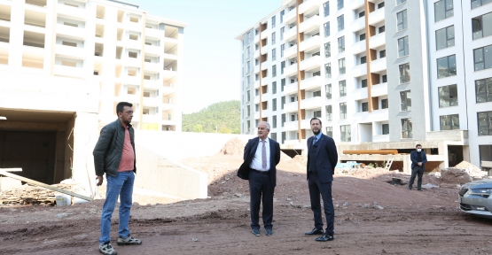Başkanlar Aygün ve Merdan, Projeleri İnceledi