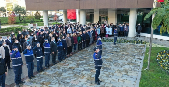 Körfez Belediyesi Atatürk’ü Andı