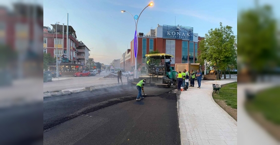 Kandıra Sapağı ve Demokrasi Bulvarı asfaltlandı