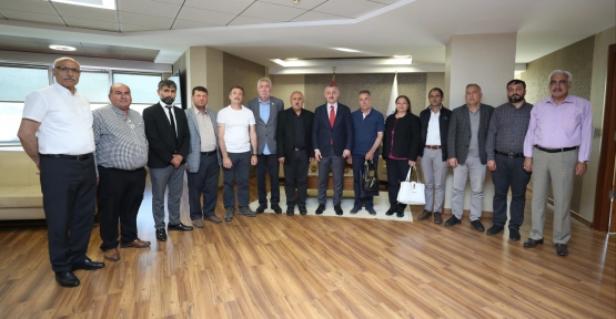 Cemevlerinden Başkan Büyükakın’a Teşekkür Ziyareti