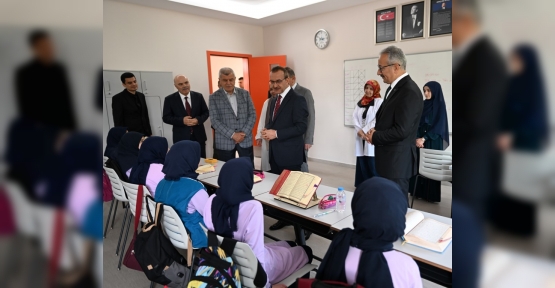 Vali Yavuz’dan Okul Ziyareti