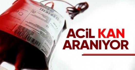 Acil Kan Aranıyor