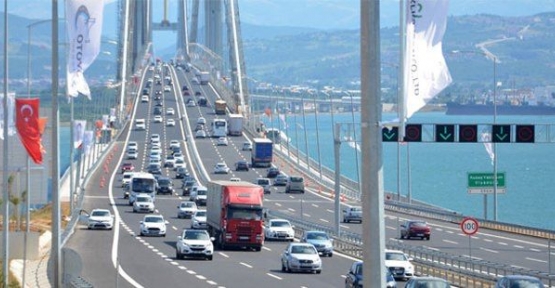 Osmangazi Köprüsü’nde Garanti Sayı Bayram Tatilinde %116 Aşıldı