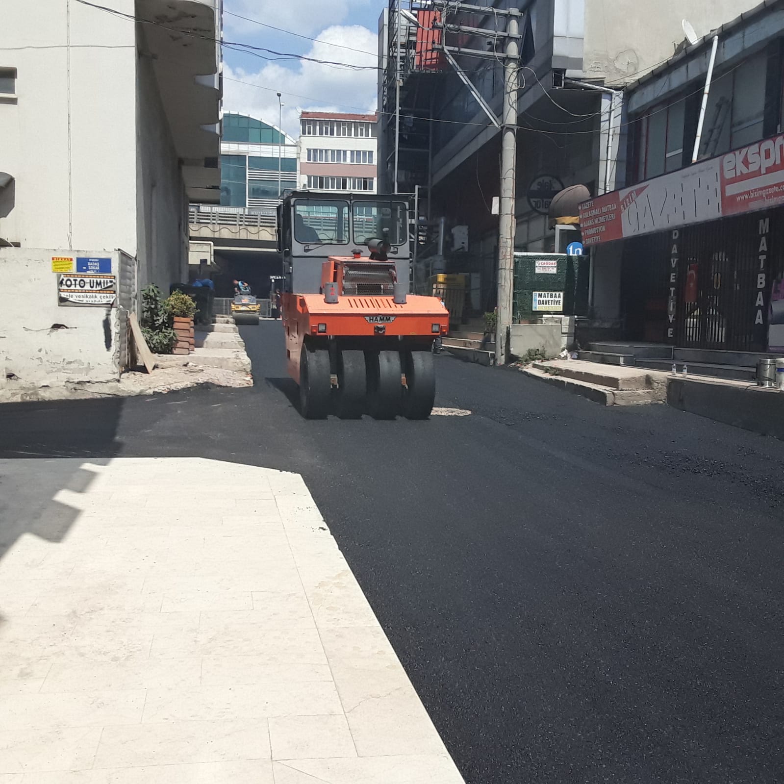 Körfez'de Altyapı Sonrası Asfalt Seferberliği