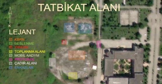 3 Ekim 2022 TAMP Saha Tatbikatı