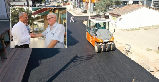 Adnan Kahveci Caddesi’ne Kaymak Gibi Sıcak Asfalt