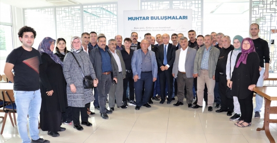 Başkan Büyükakın: Muhtarlarımızı Çözüm Ortağı Olarak Görüyoruz