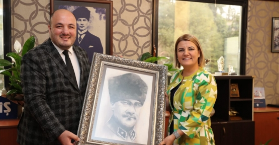 Başkan Hürriyet’ten, KYÖD Başkanı Saral’a Ziyaret