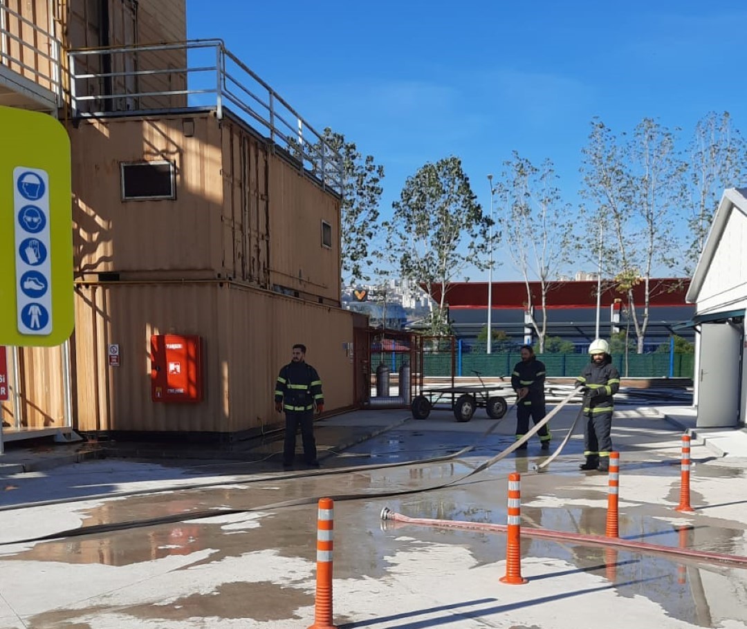 Büyükşehir İtfaiyesi, Endüstriyel Tesis Eğitimlerine Devam Ediyor