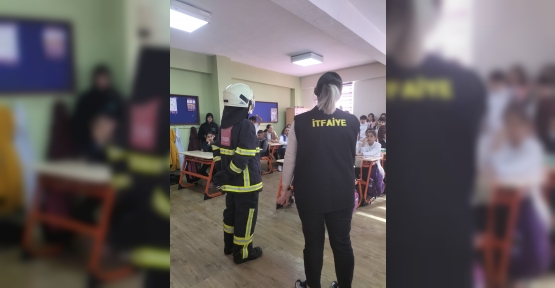 Büyükşehir İtfaiyesi’nden Öğrencilere Eğitim