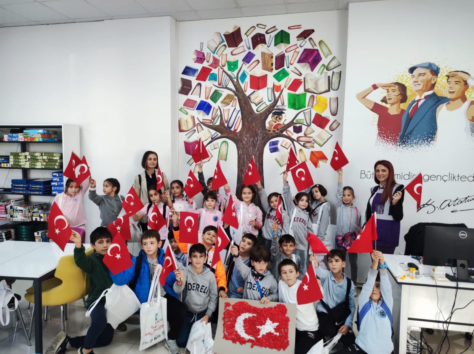 İZGİM, Türkan Dereli İlkokulu Öğrencilerini Ağırladı