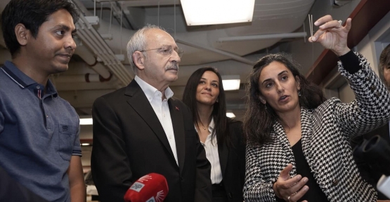Kılıçdaroğlu, ABD’de Dağdeviren’e Gitti