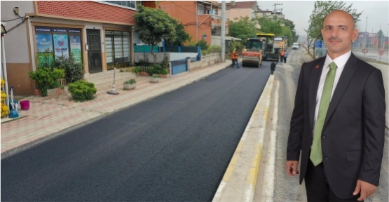 Başkan Söğüt : Asfaltsız sokagımız kalmayacak.!