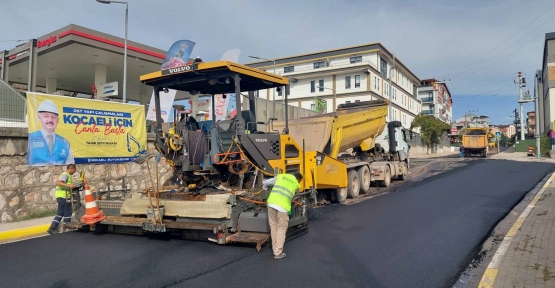 Körfez Abdülhamid Han Caddesi Asfaltlandı